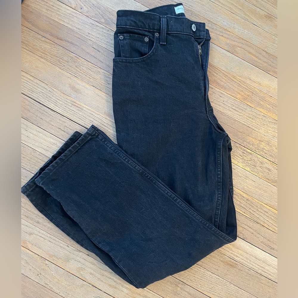 Abercrombie & Fitch 90s Straight Ultra High Rise